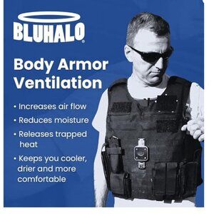Cooling Device for Body Armor Vests